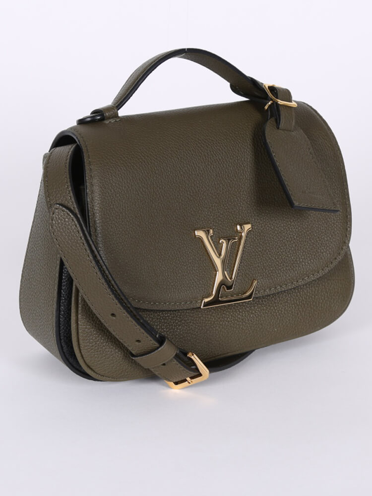 Louis Vuitton Olive Green Leather Vivienne Bag with Gold Hardware., Lot  #15192