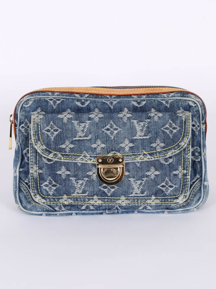 Louis Vuitton - Bum Bag Monogram Denim Blue