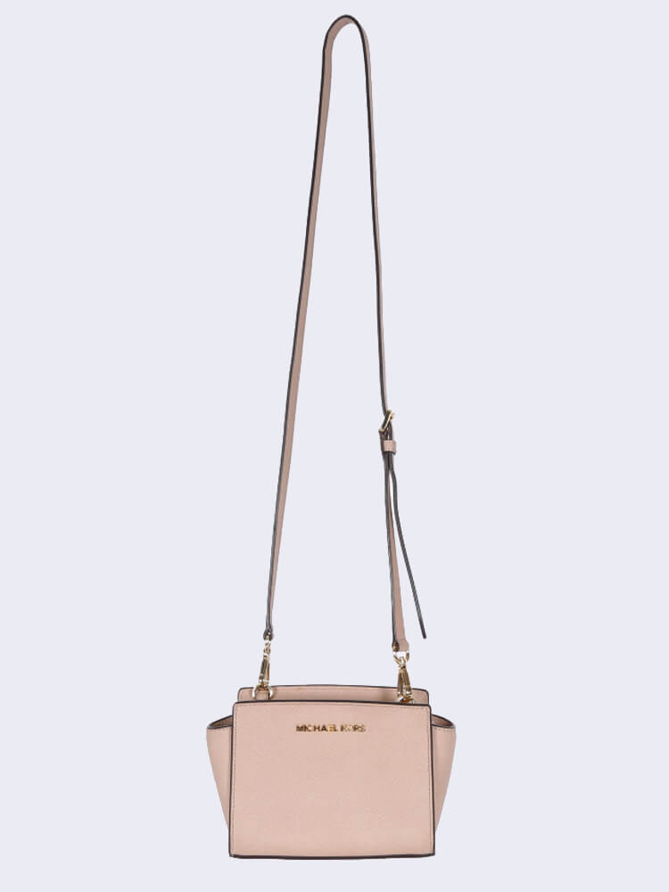 Michael Michael Kors Selma Mini Crossbody in Brown