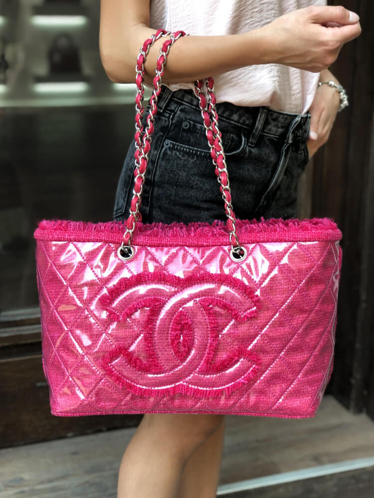 Used chanel matelasse tweed - Gem