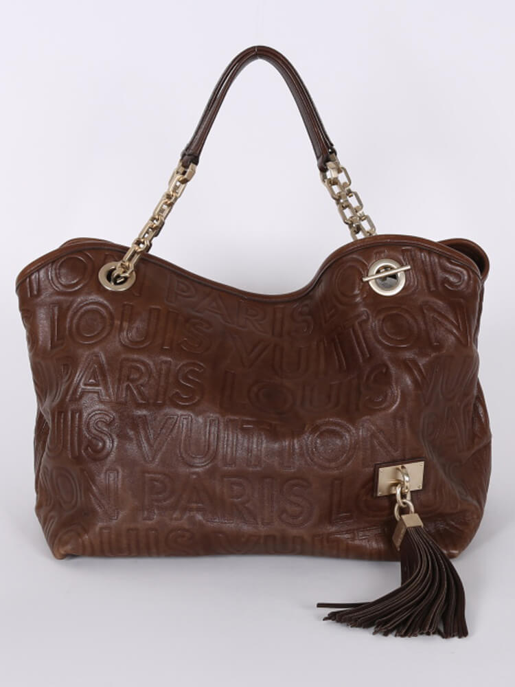 Louis Vuitton - Whisper PM Souple Leather Bag Chocolate