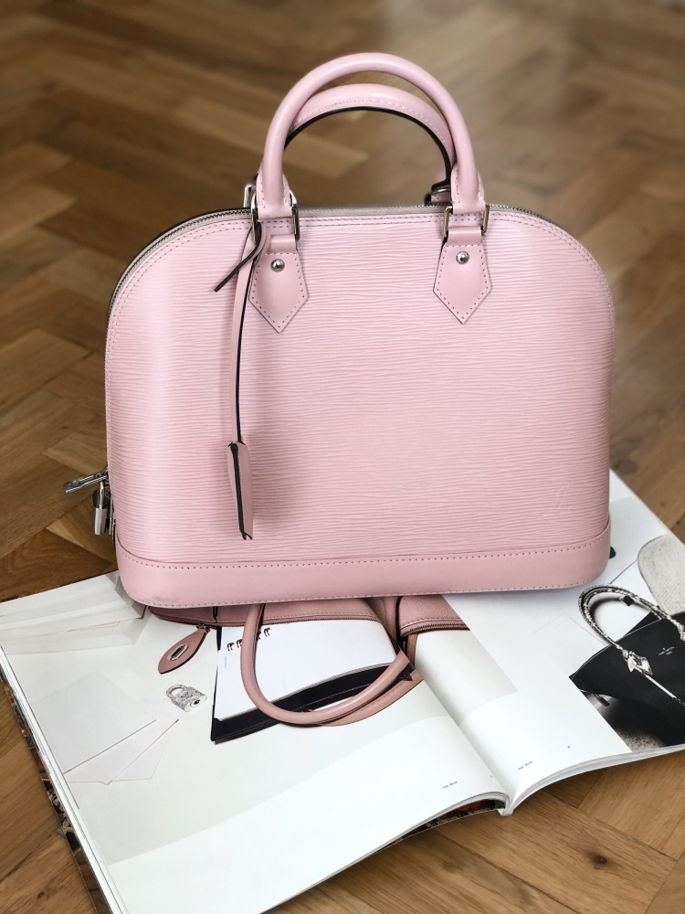 epi alma bag pink