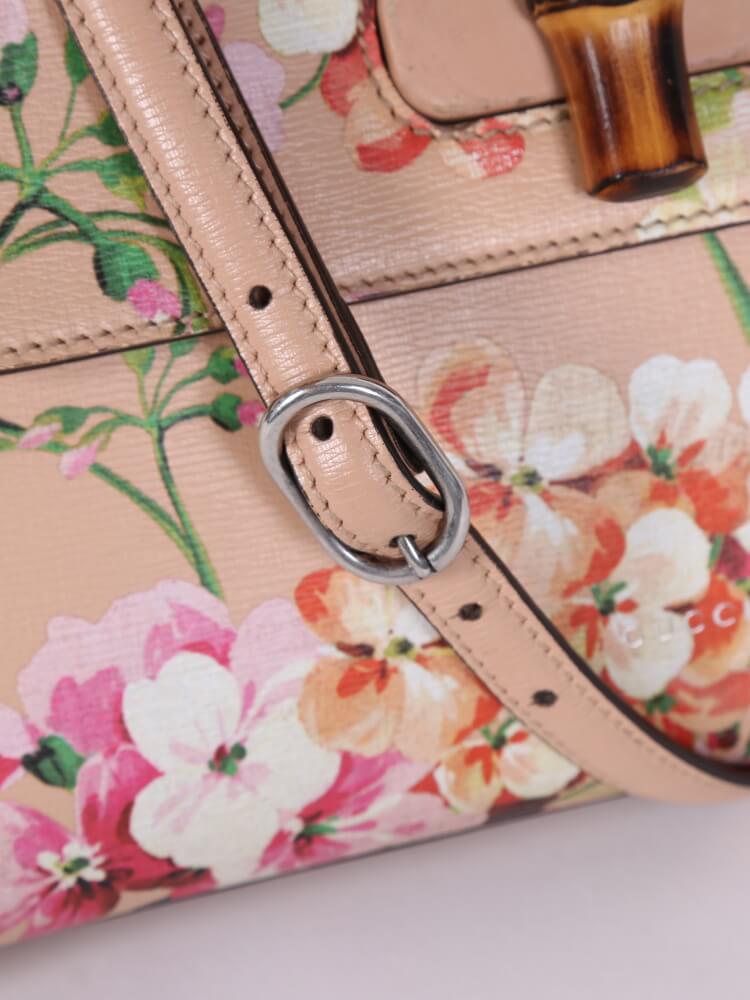 Gucci - Bamboo Daily Blooms Top Handle Bag Poudre Pink |