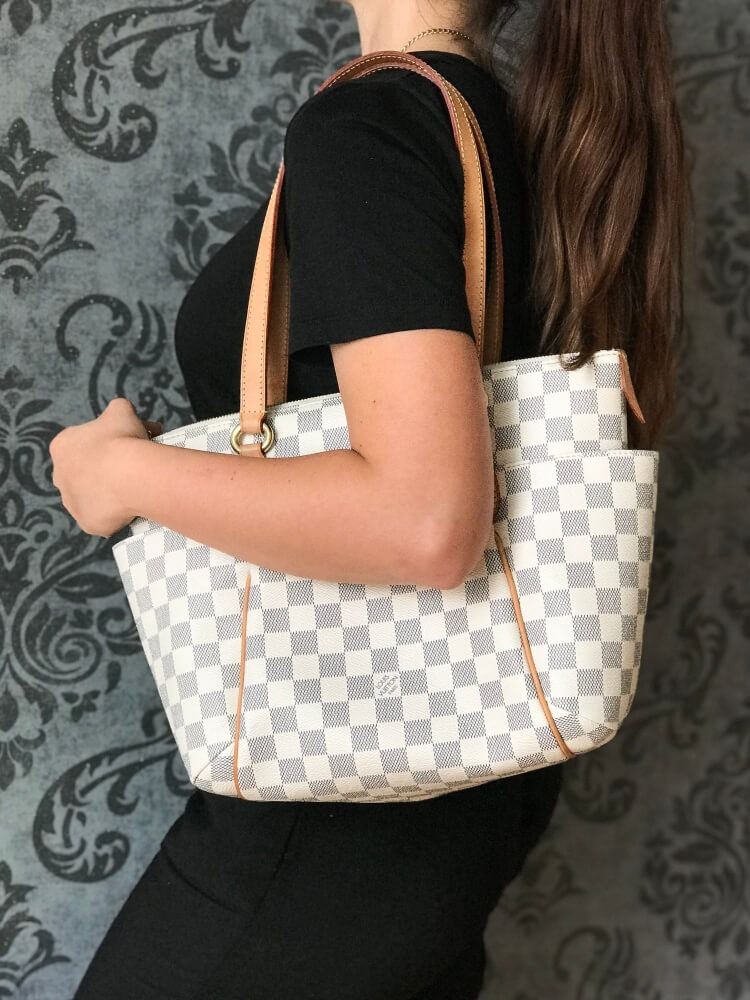 Louis Vuitton Damier Azur Canvas Totally PM Bag