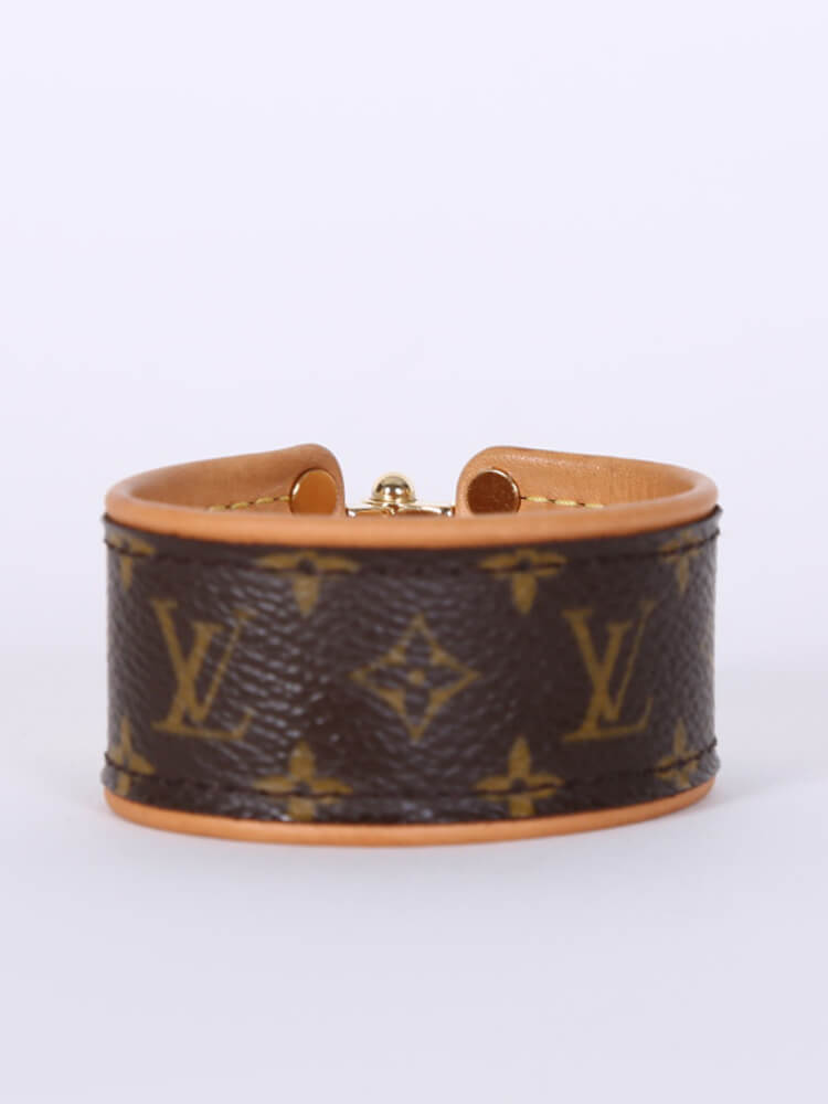 Louis Vuitton Bracelet Luck It Multicolore Monogram 17 in Toile Canvas with  Brass - US