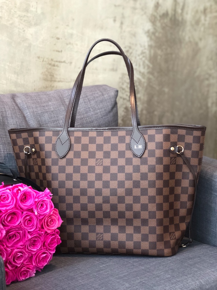 Louis Vuitton - Neverfull Damier Ebene Canvas | www.luxurybags.eu