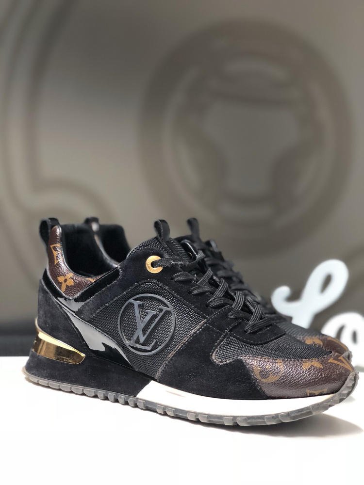 Louis Vuitton Run Away Sneaker Monogram and Logo