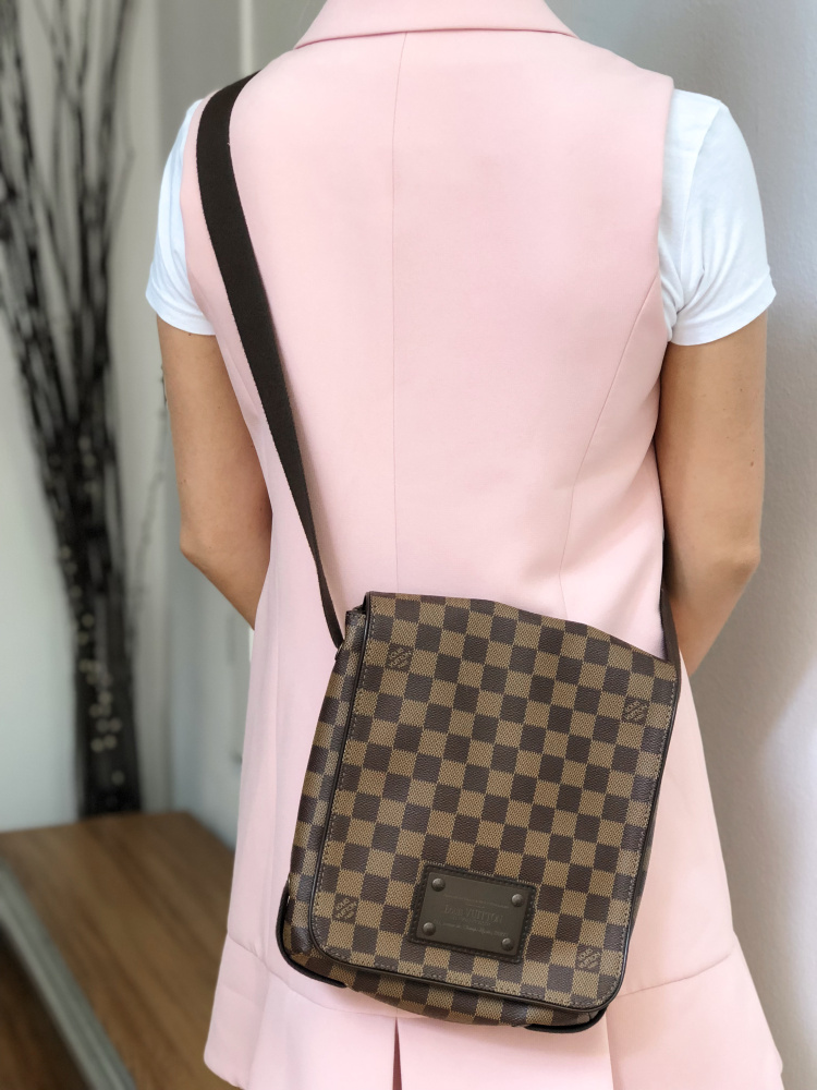 Louis Vuitton Damier Ebene Brooklyn PM at Jill's Consignment