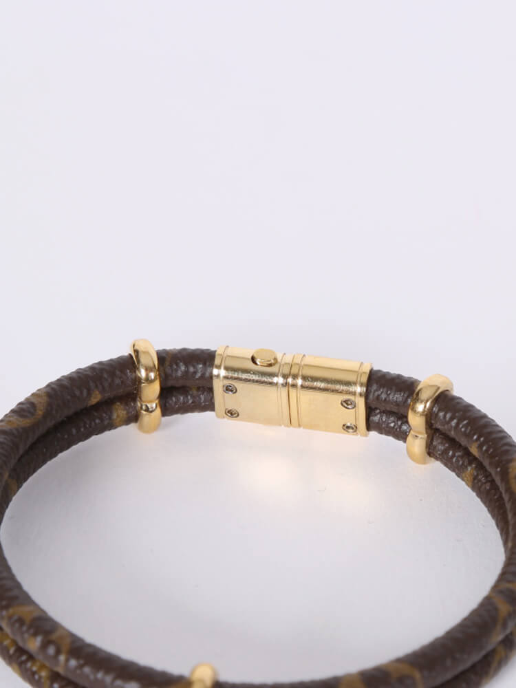 Louis Vuitton - Keep It Twice Monogram Canvas Bracelet