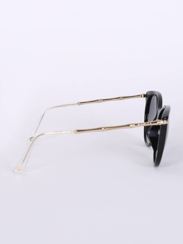 Gucci - Bamboo Detail Cat Eye Oversize Sunglasses | www.luxurybags.eu