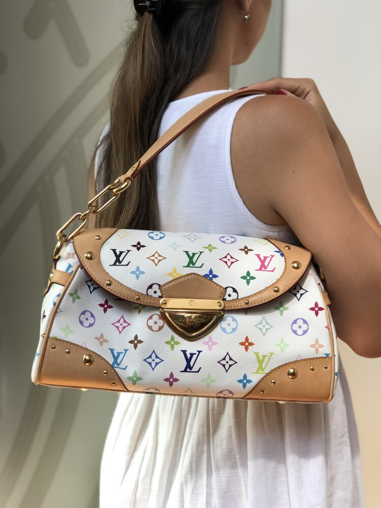 Louis Vuitton Beverly Handbag Monogram Multicolor MM Multicolor 2248631