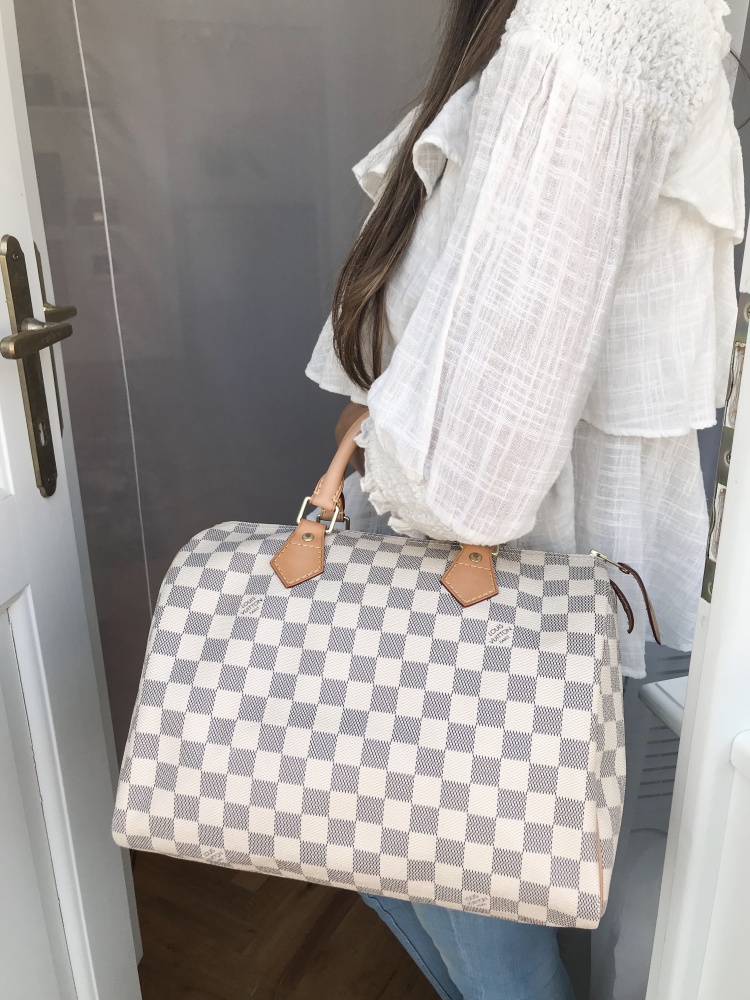 Louis Vuitton Speedy 30 Damier Azur