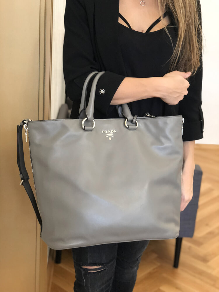 Prada soft calf hotsell