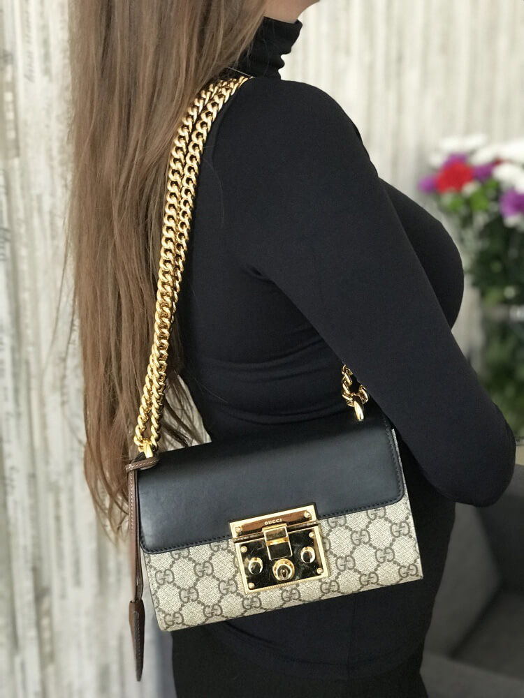 Cross body bags Gucci - Padlock GG supreme shoulder bag - 409487KLQVG785