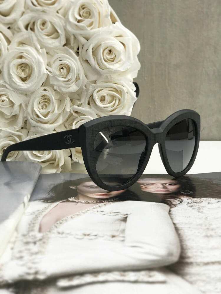 tweed chanel sunglasses