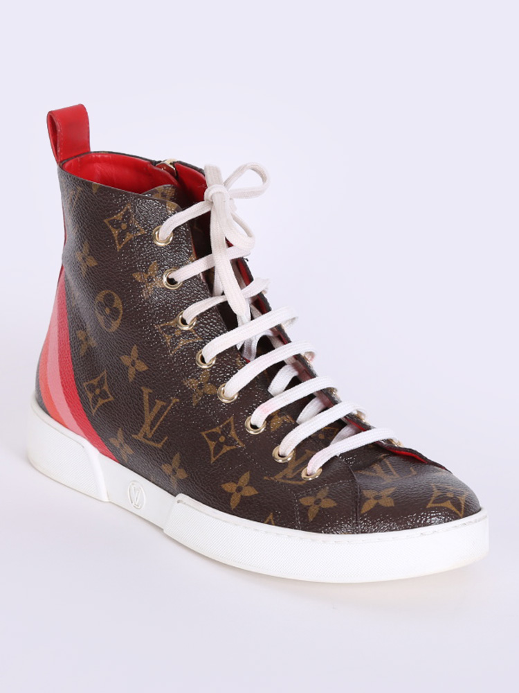 M53824 Louis Vuitton 2019 Monogram Canvas On My Side-Pirate Red