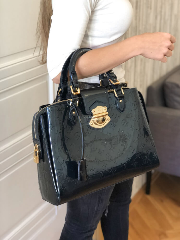 Louis Vuitton Melrose Leather Handbag