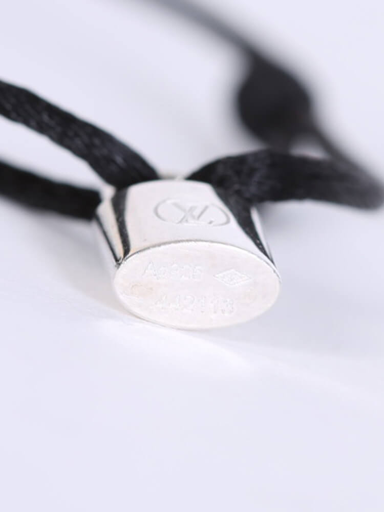Lockit silver bracelet Louis Vuitton Black in Silver - 36141898