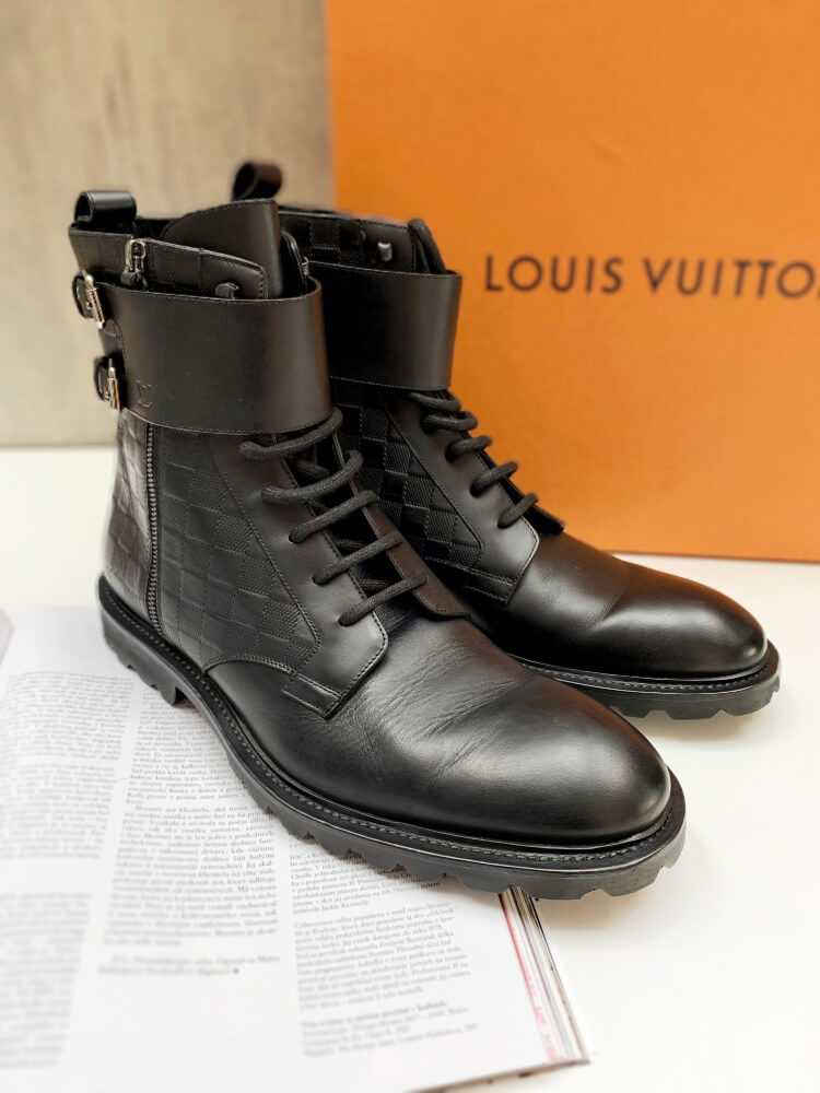 louis vuitton combat boots