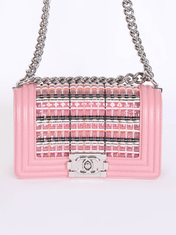 chanel woven tote