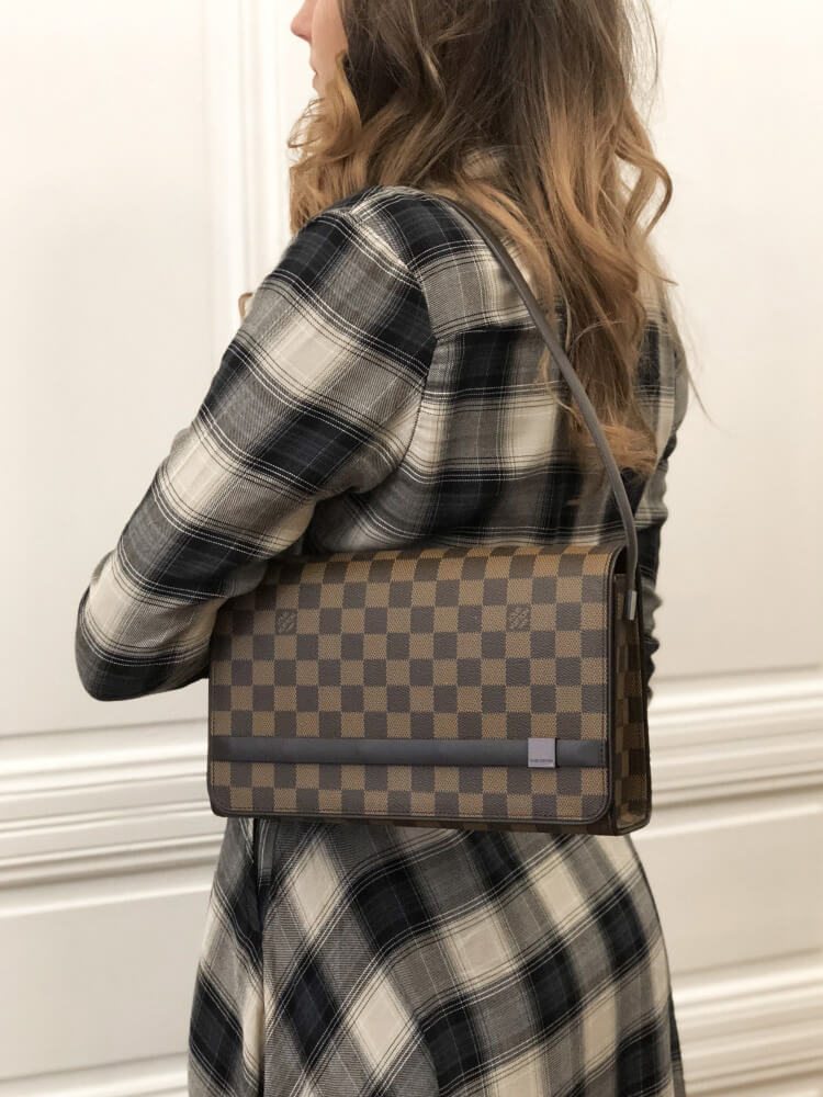 Louis Vuitton - Tribeca Damier Ebene Canvas Shoulder Bag