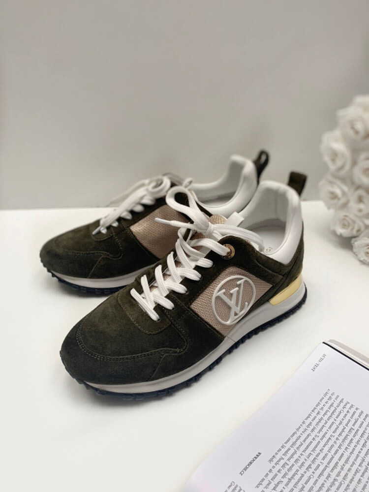 Louis Vuitton Run Away Sneakers in Khaki — UFO No More