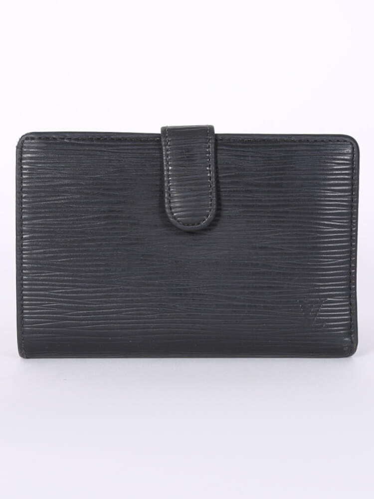 Louis Vuitton - French Wallet Epi Leather Noir