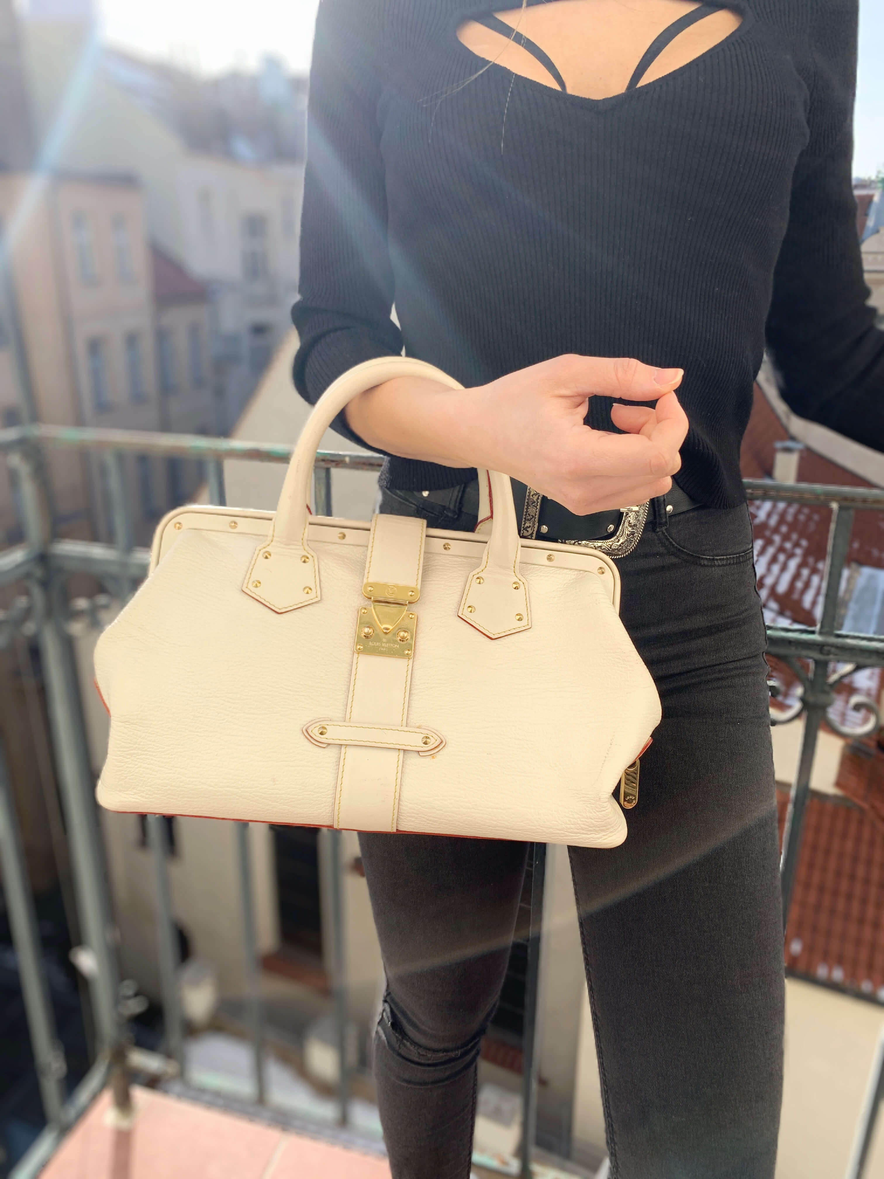 Louis Vuitton Ivory Bags & Handbags for Women, Authenticity Guaranteed