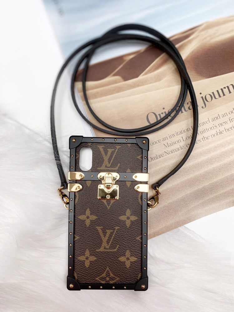 Louis Vuitton Monogram Reverse Eye Trunk iPhone X Xs Crossbody