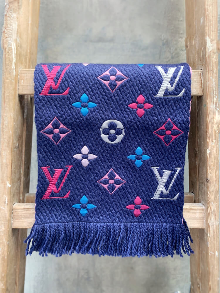 LOUIS VUITTON Logomania Rainbow Scarf