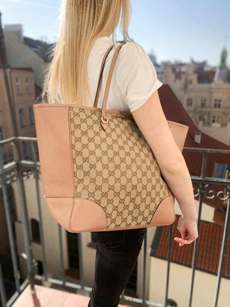 Gucci - Canvas Tote Old | www.luxurybags.eu