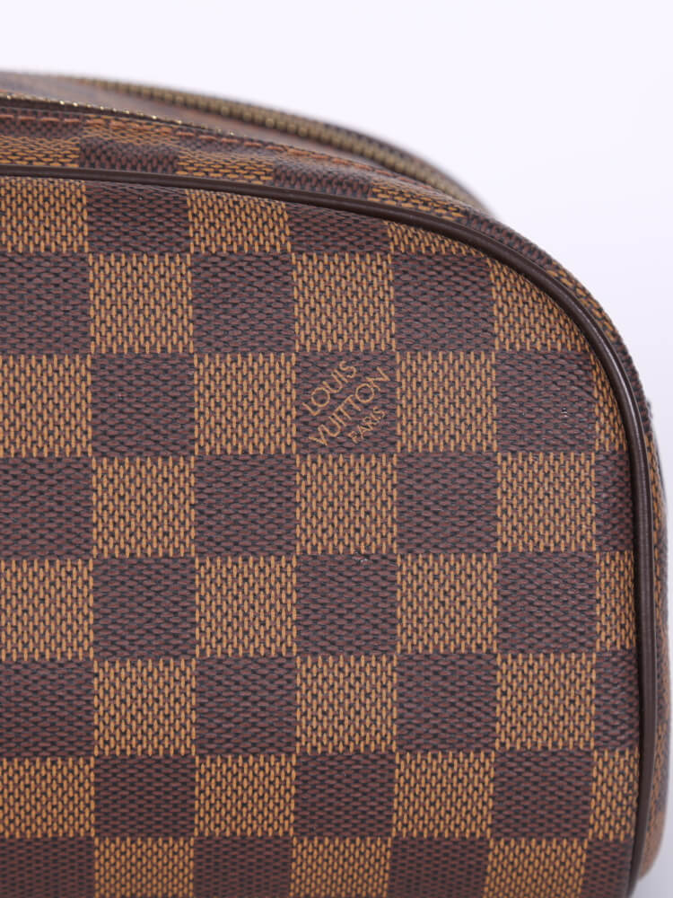 L*V Damier Ebene King Size Toiletry Bag (Pre Owned) – ZAK BAGS ©️