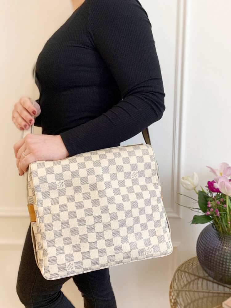 Louis Vuitton Damier Azur Naviglio - Neutrals Crossbody Bags, Handbags -  LOU818669