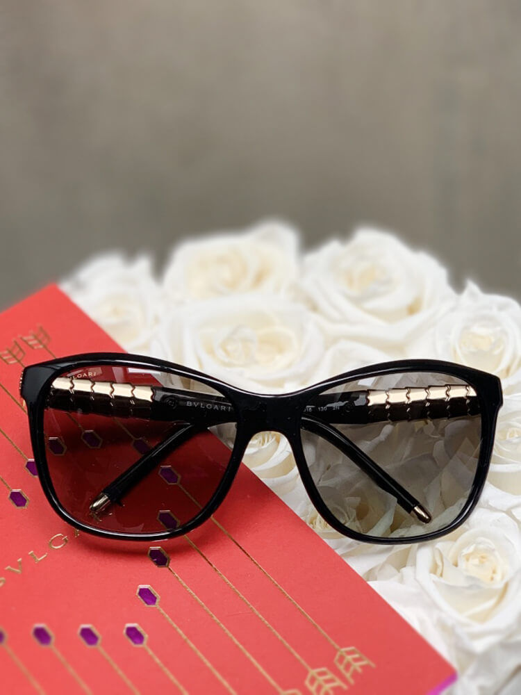 Bulgari Parentesi Sunglasses Black www.luxurybags.eu