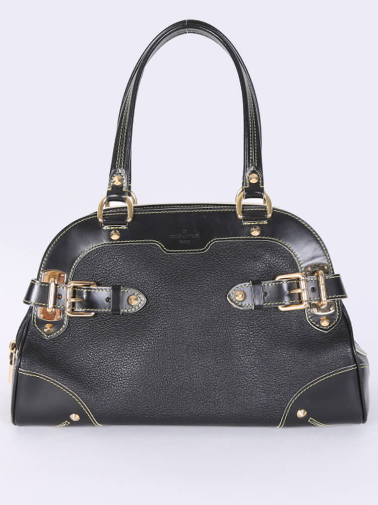 Louis Vuitton - Le Radieux Suhali Leather Bag Noir