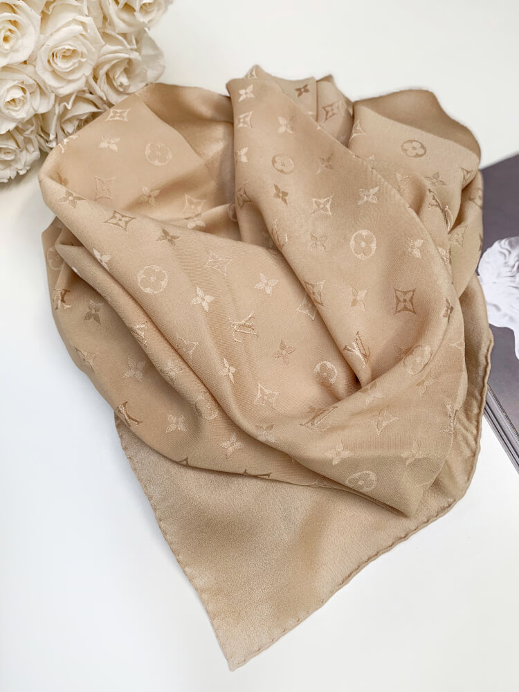 Louis Vuitton Brown Scarves for Men for sale