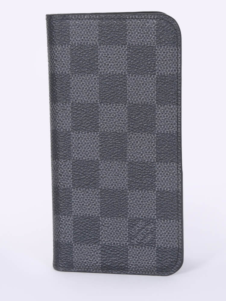 Louis Vuitton Damier Graphite Canvas iPhone 6 Folio Case Louis