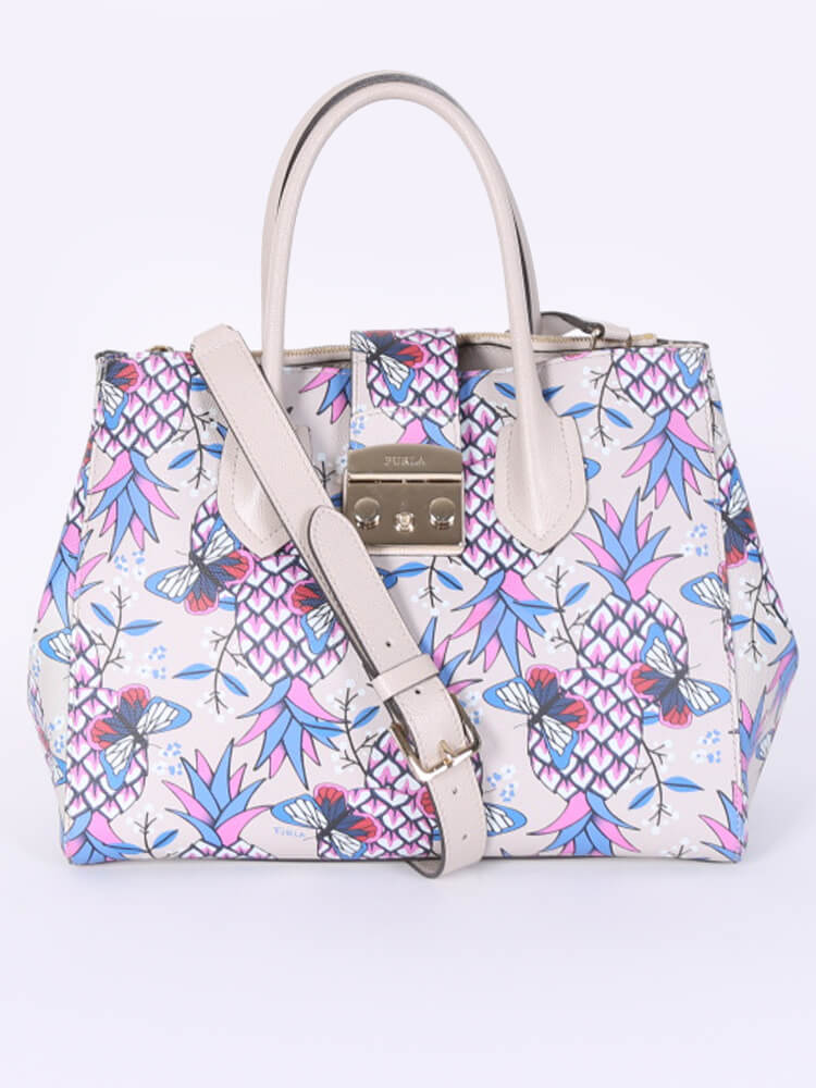 Furla Metropolis Tote M Toni Vaniglia www.luxurybags.eu