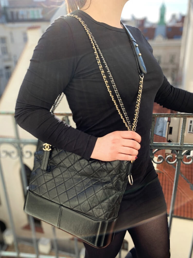 Org. Chanel Gabrielle Hobo Bag Large Schwarz in Hamburg - Hamburg