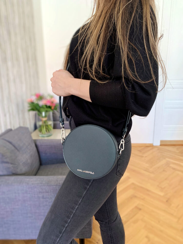 Karl lagerfeld hotsell grey bag