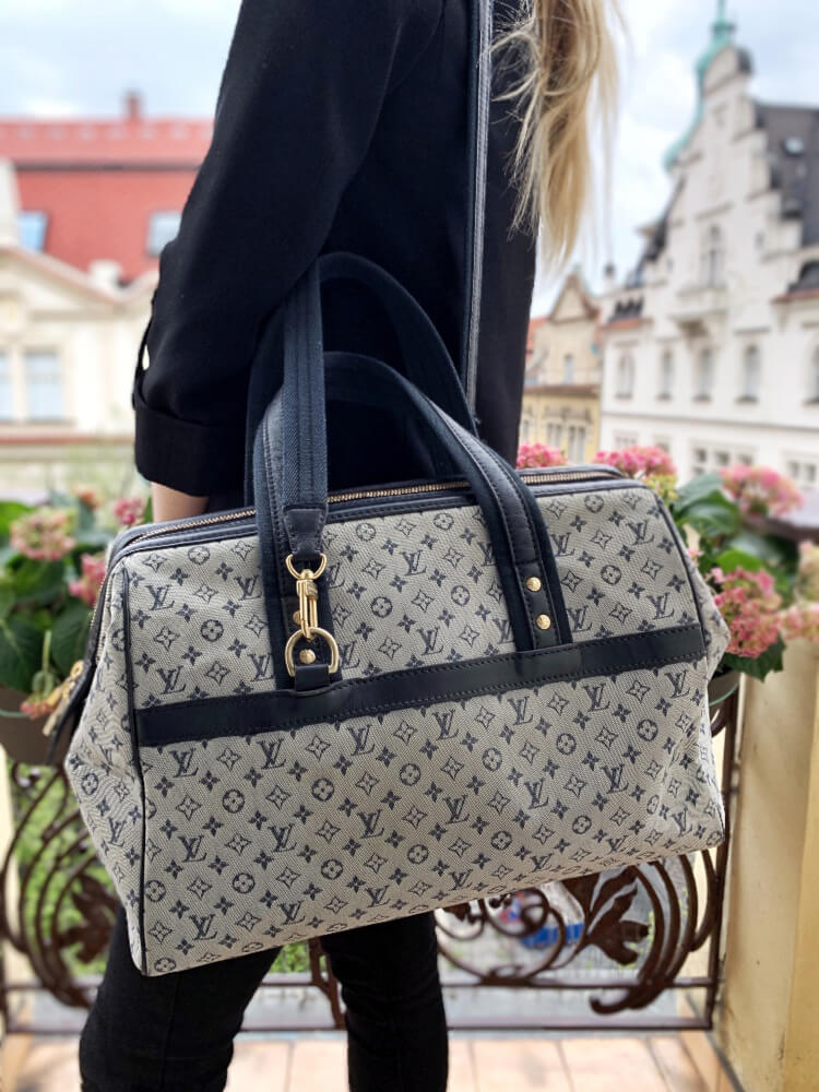 indebære rynker Standard Louis Vuitton - Josephine GM Mini Monogram Tote Bleu | www.luxurybags.eu