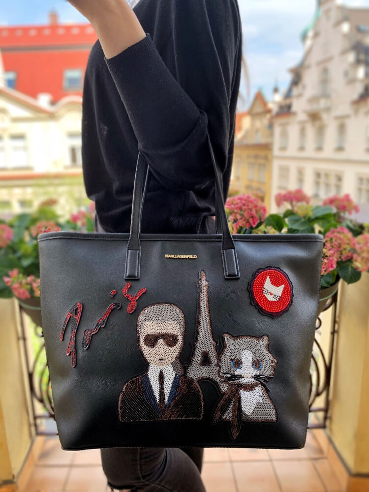 Karl Lagerfeld - K/Paris Shopper Bag Black