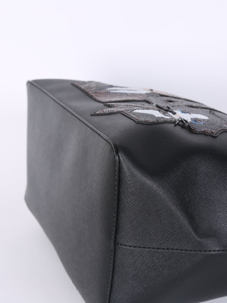 Karl Lagerfeld - K/Paris Shopper Bag Black | www.luxurybags.eu