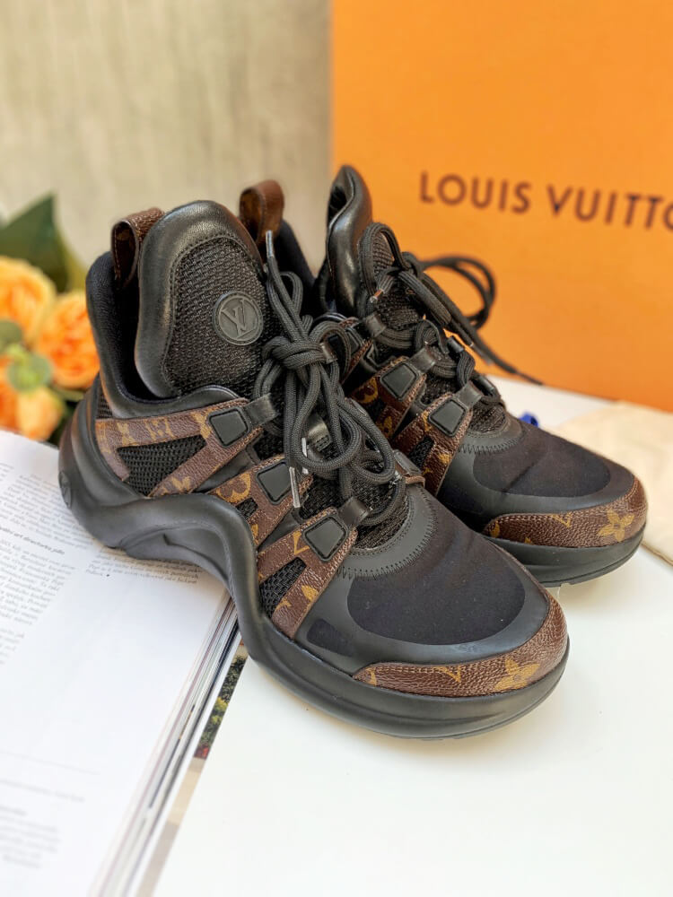 Louis Vuitton Bota em Canvas LV