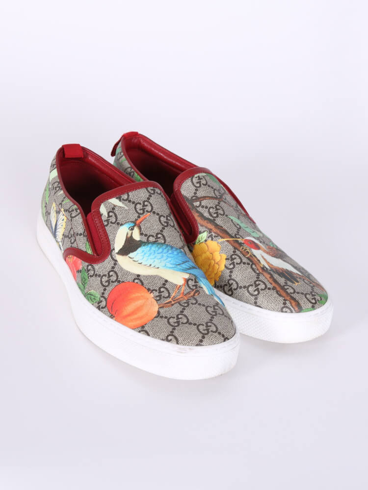 Krydderi Korrupt Produktion Gucci - GG Supreme Slip On Tian 6,5 | www.luxurybags.eu