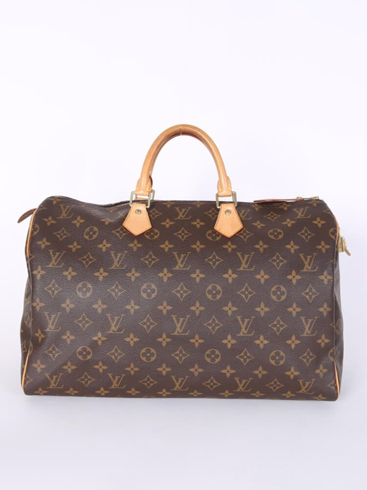 LOUIS VUITTON, a monogram canvas bag, Speedy 40. - Bukowskis