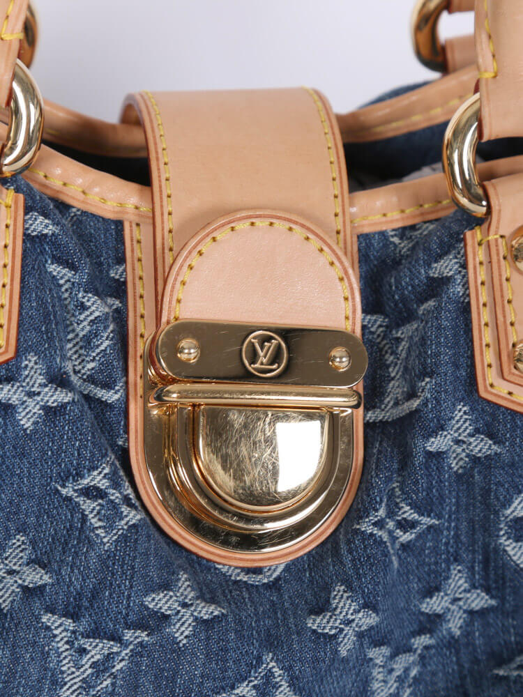 Louis Vuitton Monogram Denim Pleaty Bag - Catawiki