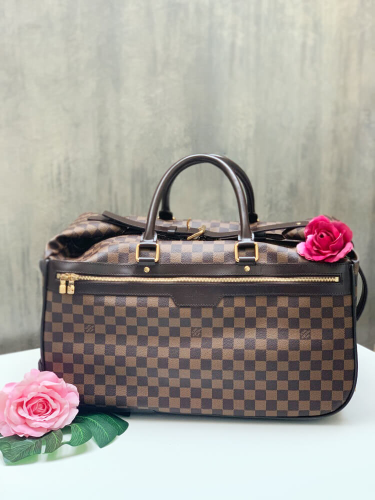Louis Vuitton Eole 50 Unisex Carry Bag N23205 Damier Ebene Brown DH69592