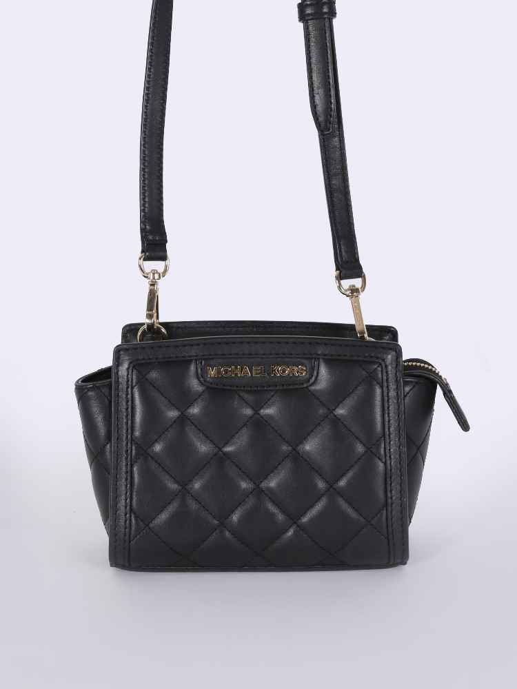 Selma Mini Quilted Leather Crossbody 