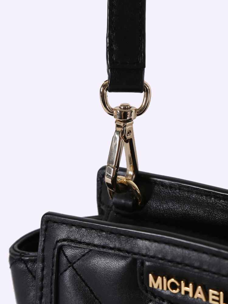 Selma leather crossbody bag Michael Kors Black in Leather - 30257809